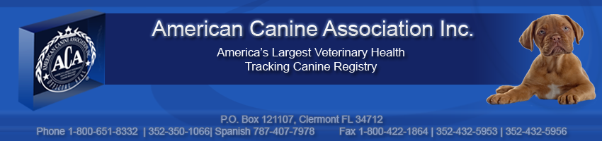 American Canine Association Home Page